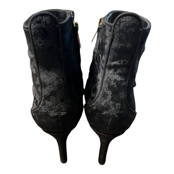 Jimmy Choo Autumn 65 Black Velvet Side Zip Ankle Bootie Size 39 (9) - Picture 7 of 13